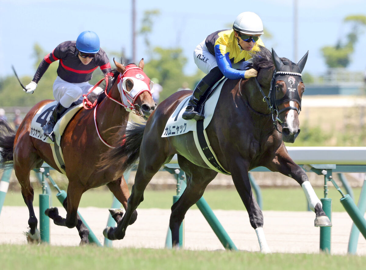 【中京５Ｒ・２歳新馬】キタサンブラック配合のカムニャック完勝　川田将雅騎手「次につながるいい内容でした」