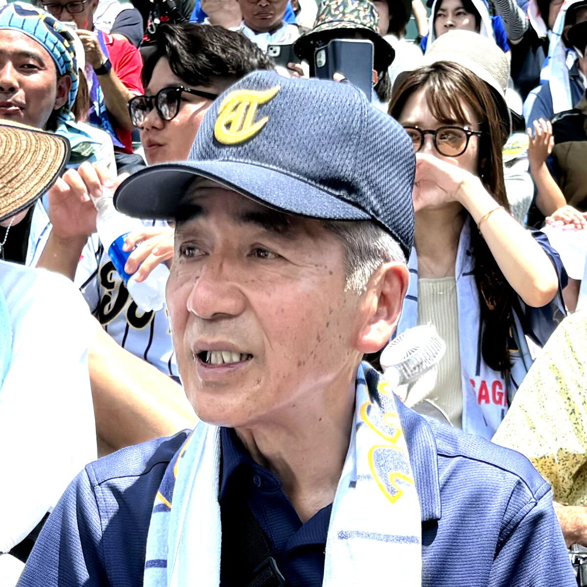 「やっぱり、聖地」東海大相模・原監督の父がアルプスで観戦　６９年初出場時の主将