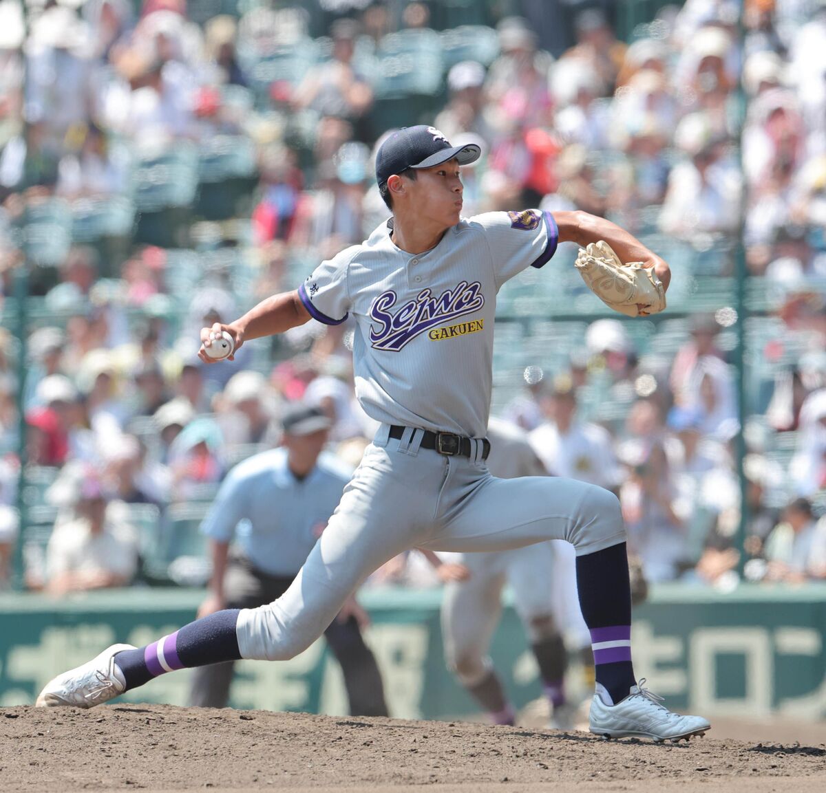 【甲子園】初出場の聖和学園　エース・千葉桜太　涙の初戦敗退も「楽しかった」