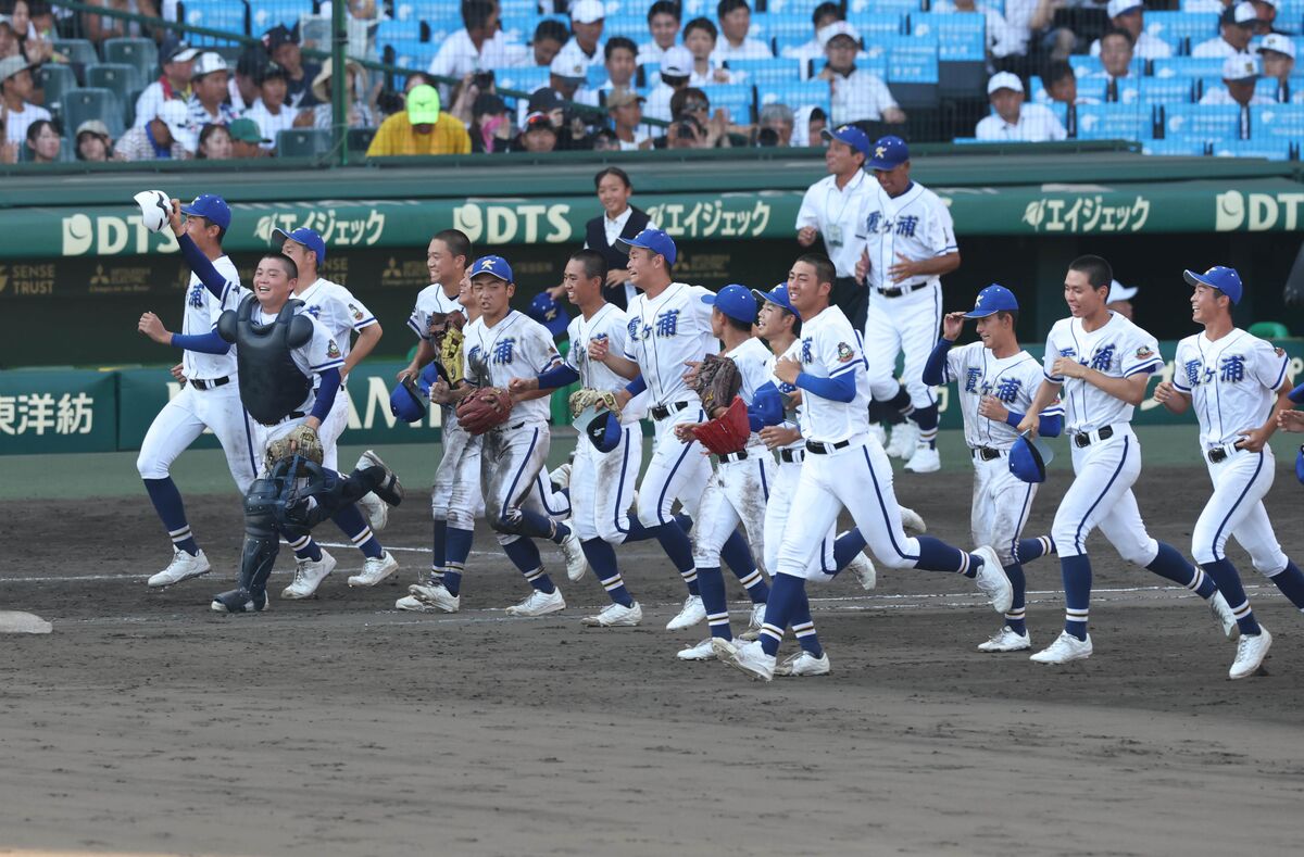 【甲子園】霞ケ浦が聖地初勝利　春夏通算４度の優勝を誇る智弁和歌山は初戦敗退