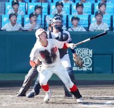 【甲子園】智弁和歌山・花田悠月が新基準導入後初の木製バット弾！「自分の軸」と昨秋から愛用、管理も徹底