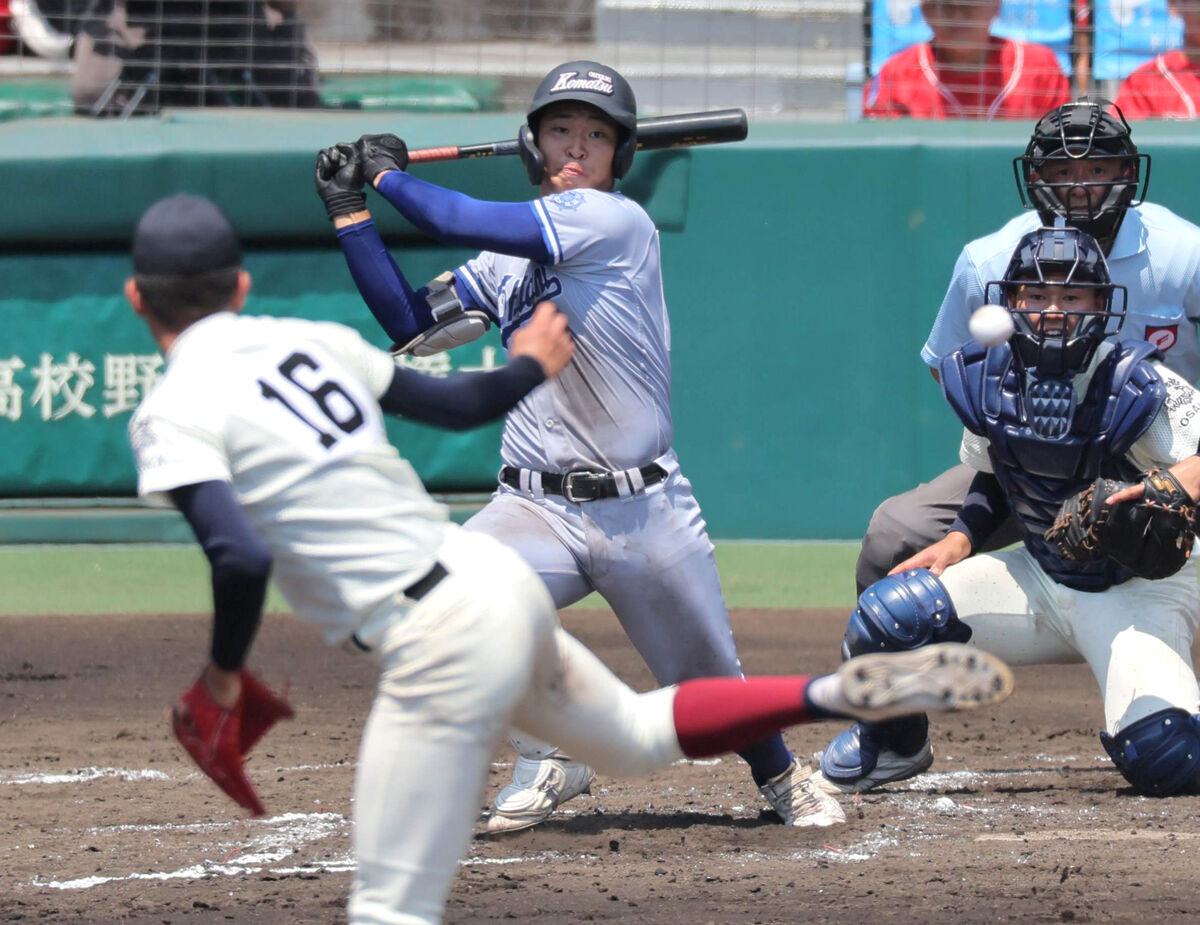 【甲子園】小松大谷が強豪・大阪桐蔭から先制　エラーと適時打で７回に２点、８回にも１点追加