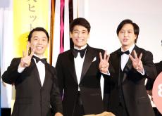 佐藤隆太、岡田義徳、塚本高史、映画「ＴＨＥ３名様」のベネチア国際映画祭に落選も「３名様っぽいよ」