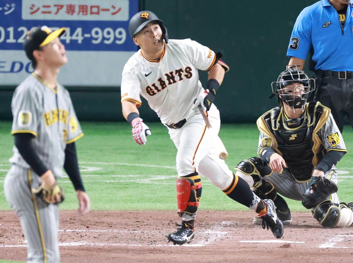 【巨人記録室】浅野翔吾、初の満塁弾は初物づくしの一発