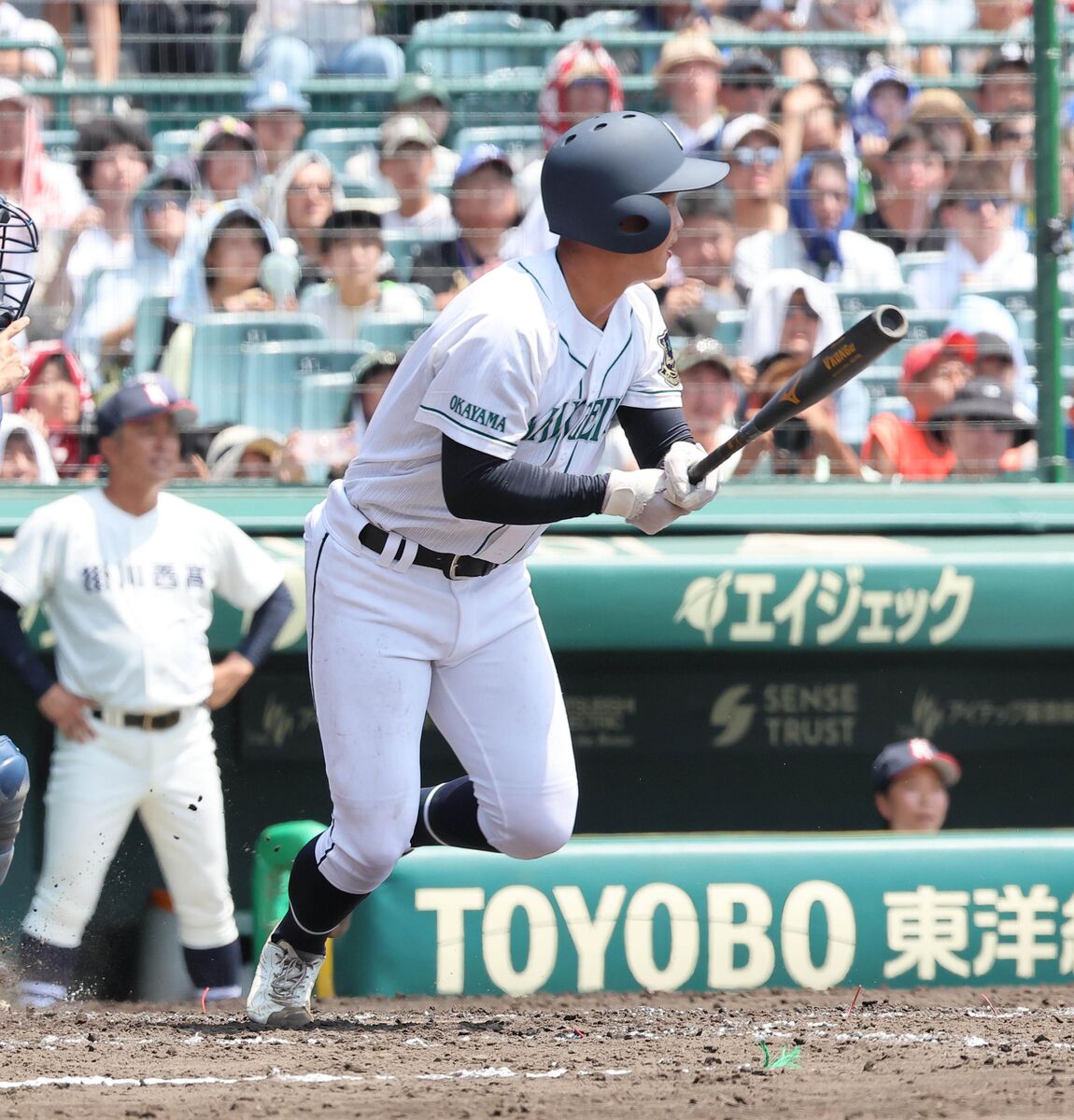 【甲子園】岡山学芸館が２回に１点を先制