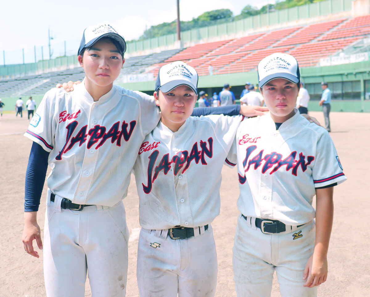 東日本女子選抜、みちのくトリオ　小松、遠藤、瀬尾が準優勝に貢献…ボーイズリーグ鶴岡一人記念大会