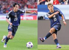 右サイドで常識覆す「禁断の共存」サッカー日本代表、大勝導いた久保＆堂安の左利きコンビが生んだ新たな可能性