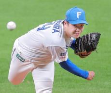 【日本ハム】金村尚真７回１失点も７勝目スルリ…降板直後に田中正義が痛恨の同点ソロ被弾