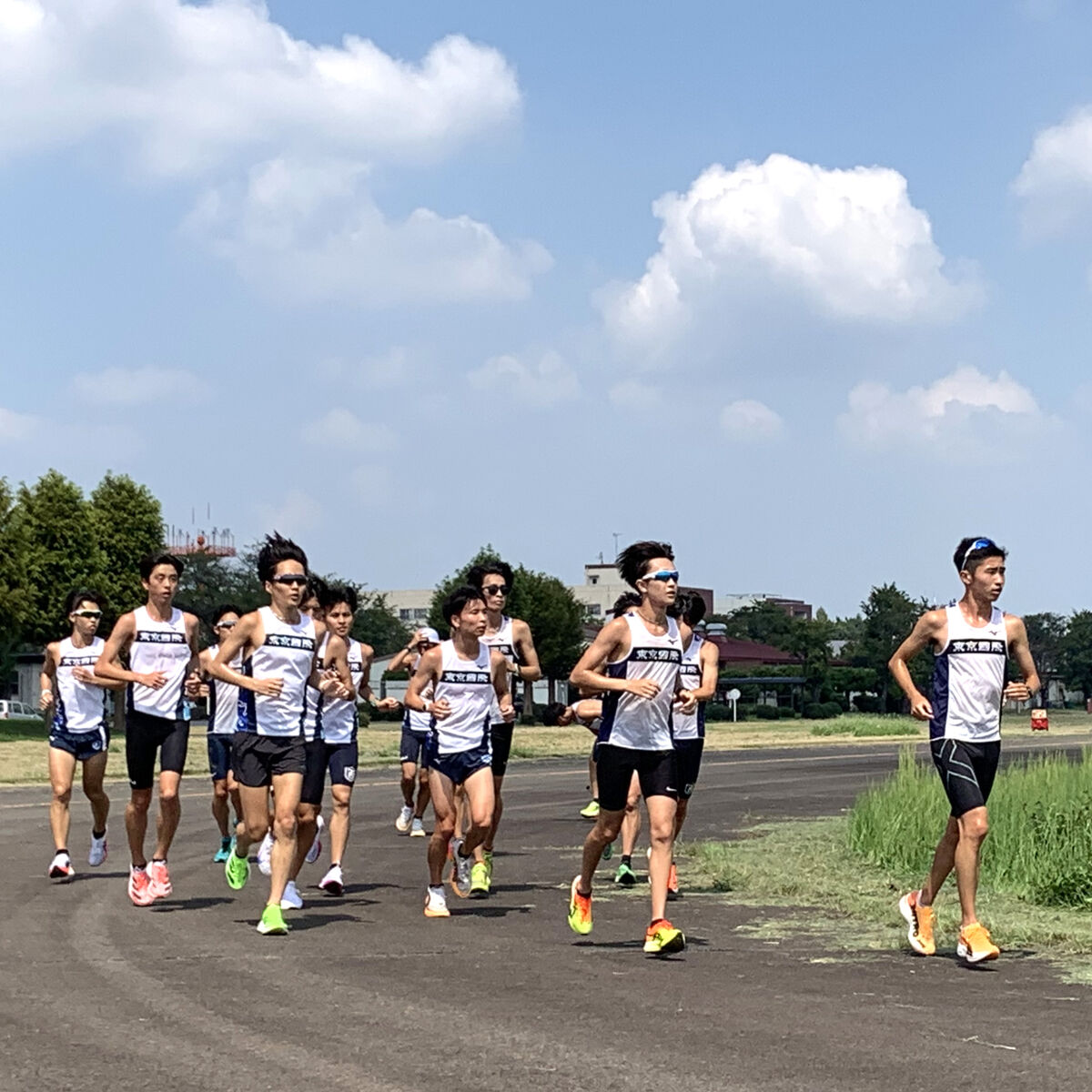 箱根駅伝予選会まで６週間　前回、３秒差で泣いた東京国際大が試走会で意欲的なスピード練習