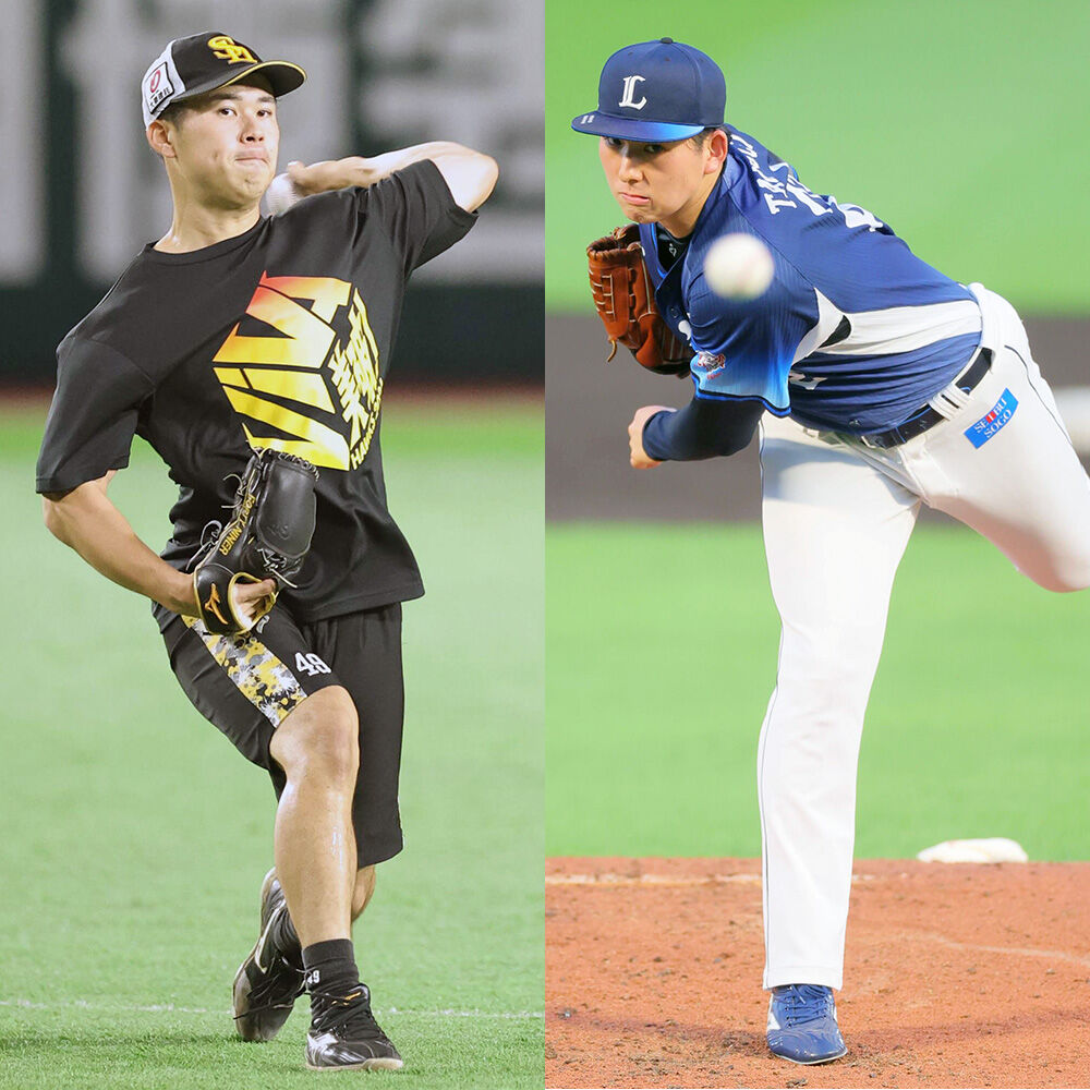 ソフトバンク・松本晴―西武・武内夏暉…スタメン発表