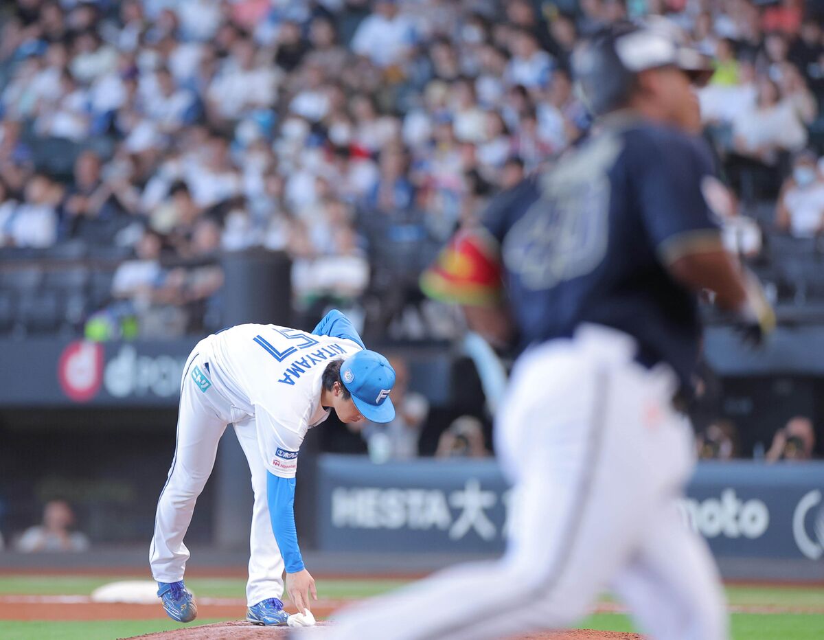 【日本ハム】北山亘基が６回３失点で降板　オリックス打線にソロ２発含む７安打浴びる