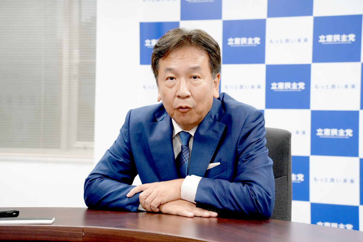 立民代表選インタビュー　枝野幸男前代表の心境は櫻坂４６の「Ｓｔａｒｔ　ｏｖｅｒ！」