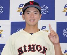 【大学野球】日大が連勝で勝ち点　先発の１年生・菅沢宙は緊張で食事のどを通らず