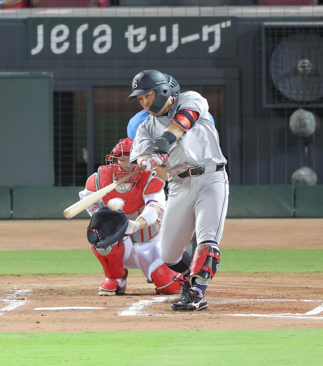 【巨人】１９歳・浅野翔吾が口火切り３点先取に成功…マツダで４年ぶり３タテへ