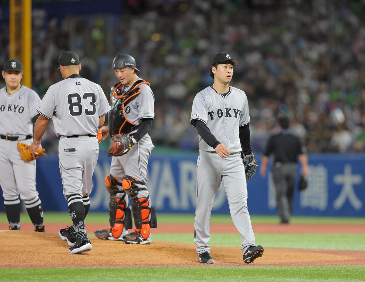 【巨人】山崎伊織が今季最短の３回途中４失点ＫＯ「チームに申し訳ないです」