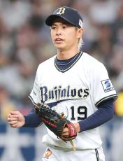 【オリックス】山岡泰輔がお待たせ初合流…福永奨と野口智哉も　１３日は４選手が負傷交代するアクシデント