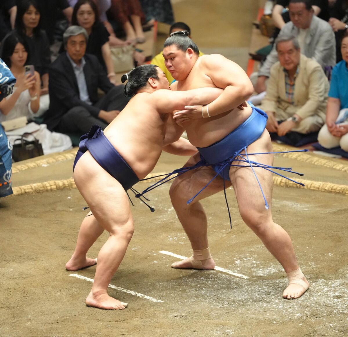 大の里が初日から７連勝で単独トップ守る　大関陣は明暗…豊昇龍３勝目、琴桜は痛い２敗目