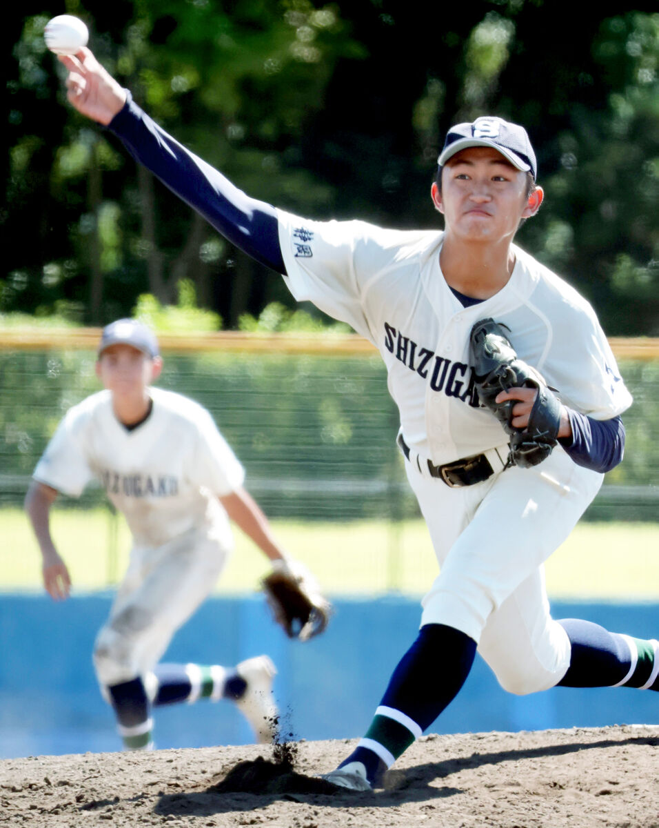 【高校野球】静岡学園のエース・中山直央翔が３安打１０奪三振で公式戦初完封