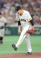 【巨人】中４日先発の菅野智之が５回１失点で勝ち投手の権利　吉川尚輝の４号ソロなどで３得点