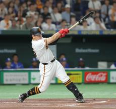 【巨人】来たぞ、岡本弾！岡本和真が２試合連発　２４号先制２ラン