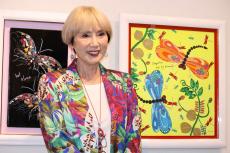 秋野暢子、２年連続の個展開催で１００作品「この１年（絵に）かかりっきりだった」　女優復帰にも意欲