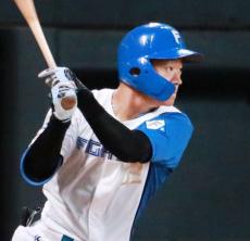 【日本ハム】二刀流・矢沢宏太が野手として今季初昇格初出場初安打「結果的にヒットになって良かった」