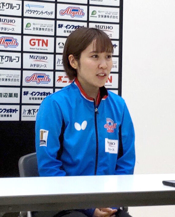 平野美宇、Ｔリーグ参戦７季目でＶＭ初勝利「五輪よりは緊張しないという気持ちで」…神奈川を開幕３連勝へ導く