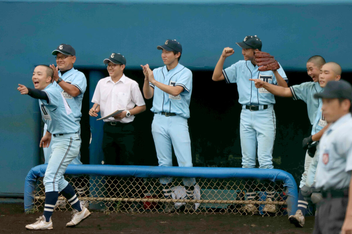 【高校野球】部員９人の東京都市大付が本大会へ！　錦城学園に８―１とコールド勝利