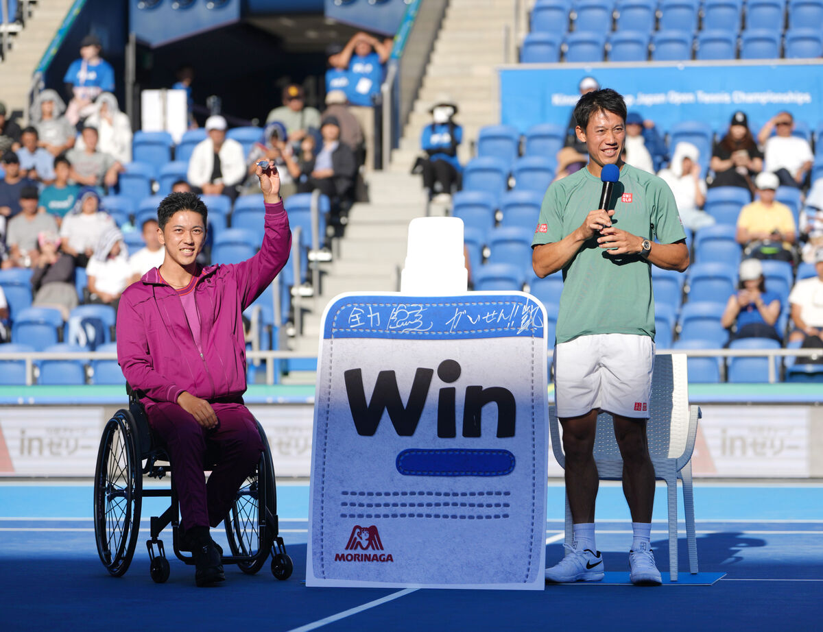 錦織圭「またトップの場所に戻ってプレーしたい」１００位以内復帰へ　“がい旋”小田凱人「コートを満員にしたい」