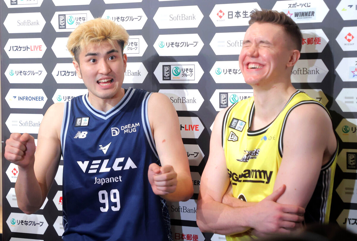 Ｂリーグ、１０月開幕　いきなり日本代表対決実現　馬場＆川真田ＶＳホーキンソン、富樫＆渡辺ＶＳ比江島