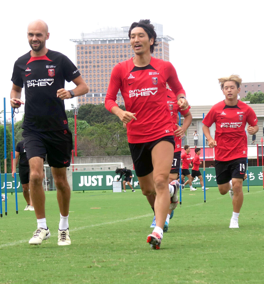 浦和ＭＦ原口元気「一発で変える力を持ってる」　ロシアＷ杯で共闘の神戸ＦＷ大迫＆武藤を警戒