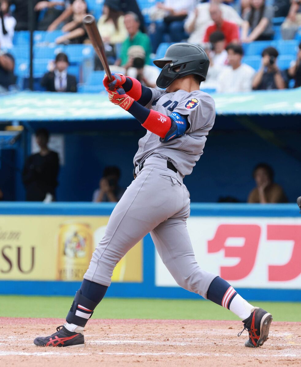 【大学野球】 慶大・清原正吾がリーグ戦初アーチ「両親へのホームランボールのプレゼントが目標だった」