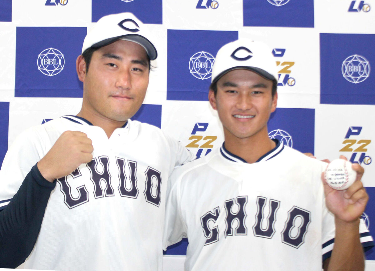 【大学野球】中大、代打・佐々木琉生内野手がリーグ戦初安打の２ラン　左腕・岩城颯空が今季初勝利