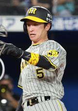 【阪神】近本光司が１９盗塁で全日程終了　プロ野球史上最少の盗塁王誕生か？　クリーンアップ３人は０盗塁