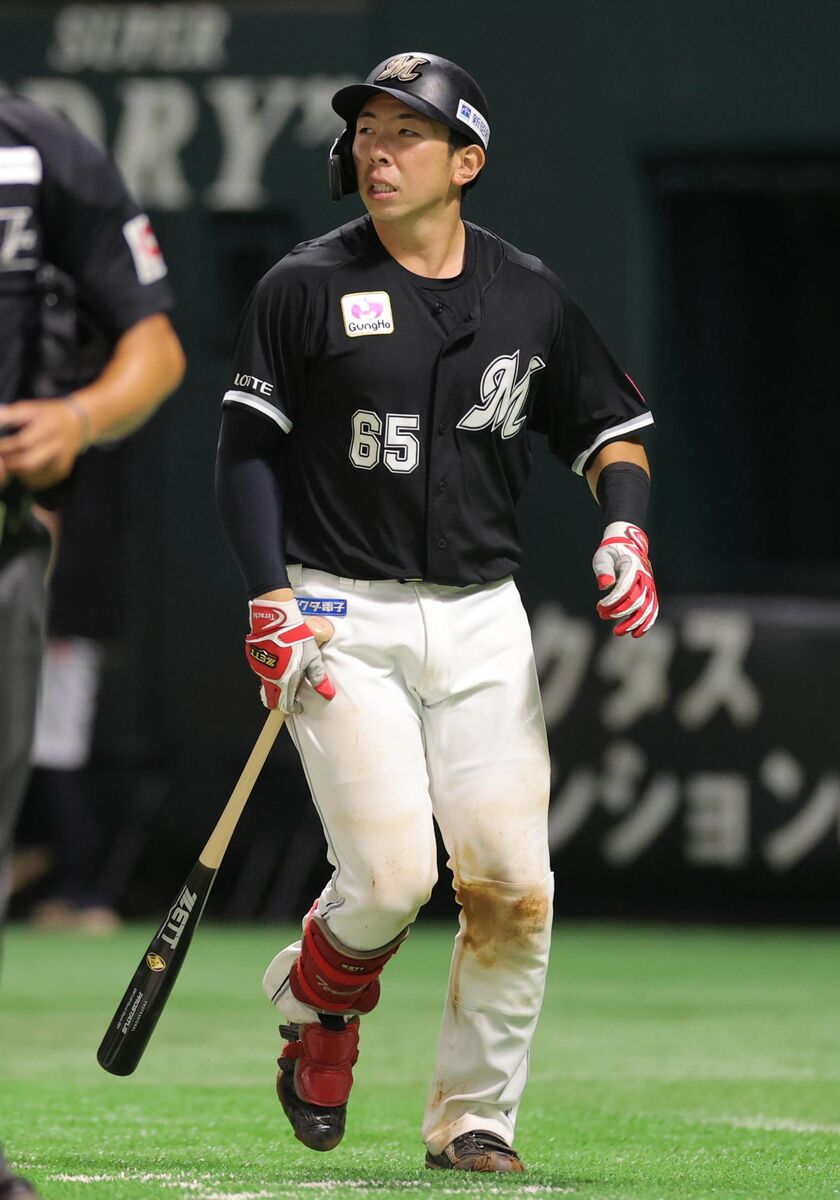 【ロッテ】高卒ドラフト５位・寺地がプロ初先発マスク「打者の反応をみて配球をできたのかな」