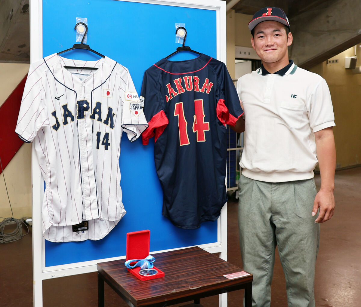 【高校野球】鶴岡東の二刀流・桜井椿稀がＵ―１８アジア選手権準優勝に貢献「大学ではピッチングに専念したい」