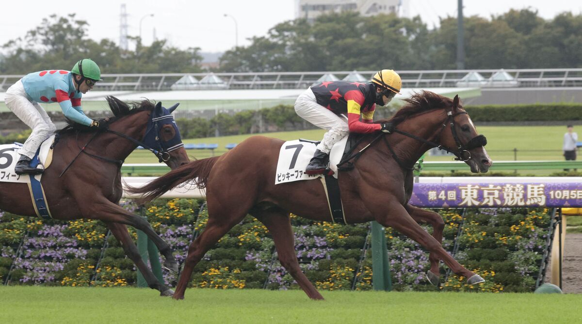 【東京１Ｒ・２歳未勝利】秋の東京競馬の開幕を飾ったのはビッキーファースト　松山弘平騎手「強い内容」