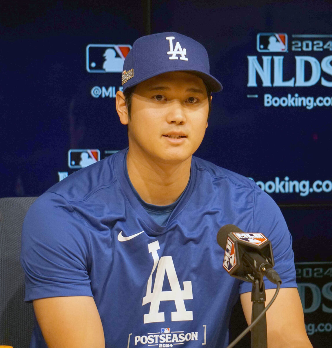 大谷翔平「結果は出る」初のポストシーズンも自信満々「まずは第１打席を大事にして入りたい」