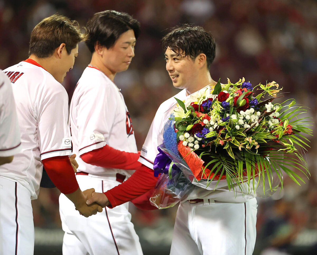 【広島】野村祐輔が連続先発を２１１試合に伸ばし有終の美　１３年間の現役生活に「本当に夢のような時間でした」