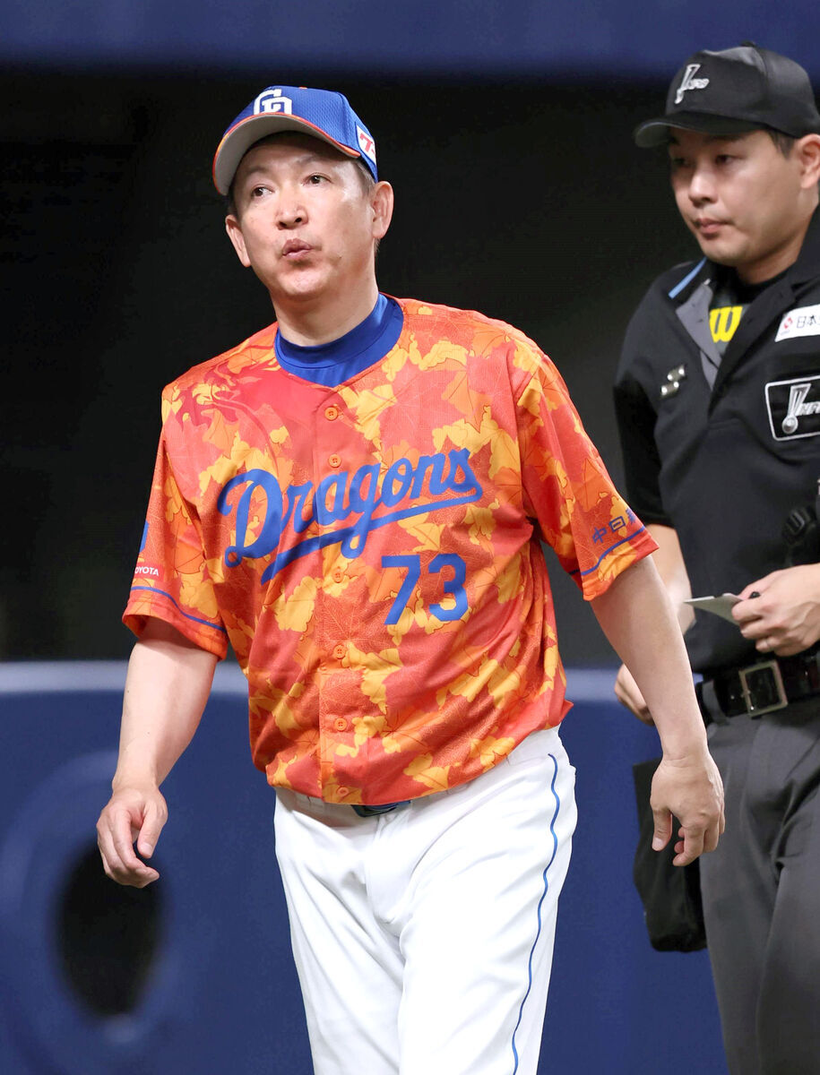 【中日】立浪和義監督、ラストゲームで３年連続最下位決定もねぎらいの声「結果はどうであれ本当にお疲れ様」