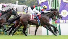 【毎日王冠】日本ダービー９着の３歳馬が初対戦で古馬撃破　重賞２勝目にルメール「馬もよく頑張ったし僕もよく頑張った（笑い）」