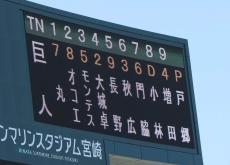 【巨人】戸郷翔征が先発　１番に丸佳浩、大城卓三が４番・捕手…フェニックスＬオリックス戦