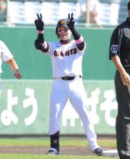 【巨人】丸佳浩、オコエ、長野久義が適時打　主力参戦のフェニックスＬ、外野陣が躍動