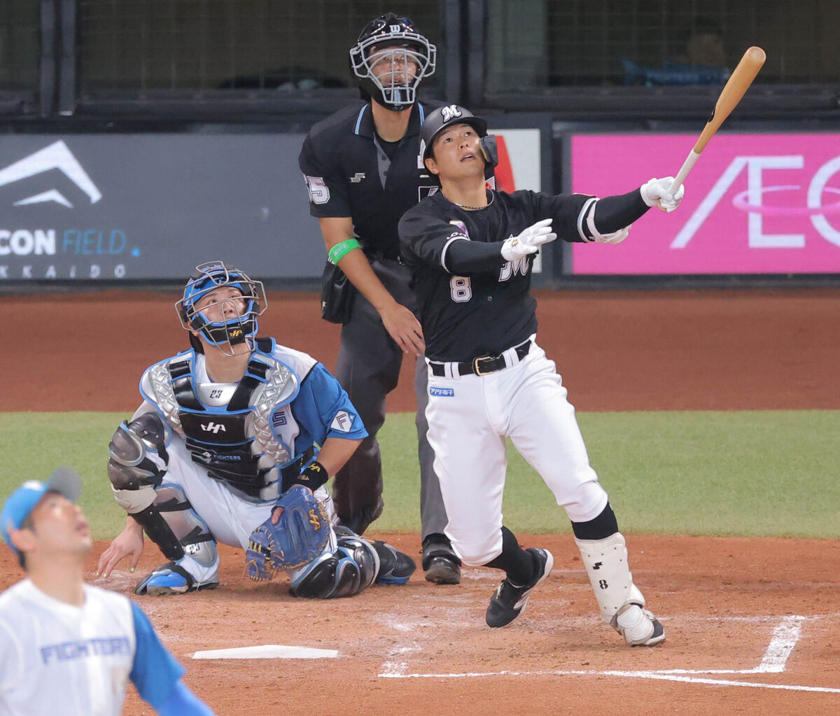 【ロッテ】中村奨吾が均衡破る先制ソロ