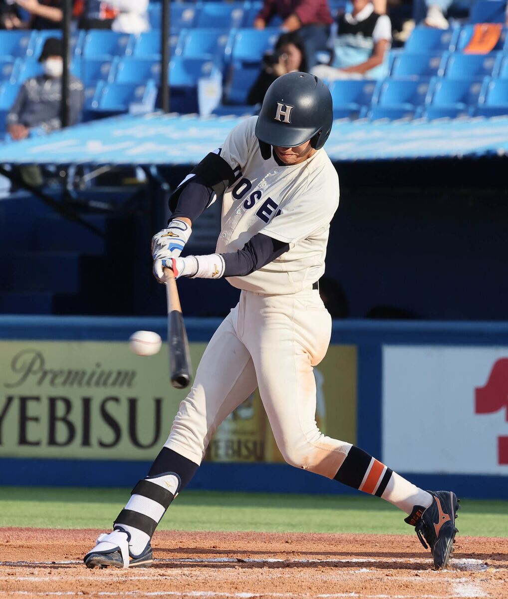 【大学野球】花巻東で初の法大硬式野球部入部者・熊谷陸が４安打３打点の大暴れ　佐々木麟太郎の活躍に「勇気をもらっている」