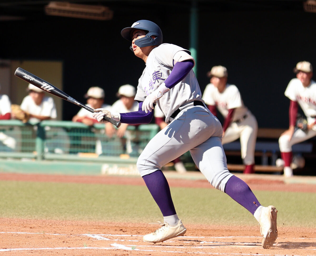 【高校野球】父はＧコーチ　花巻東・古城大翔が初回左越え３ランで東北大会初戦突破