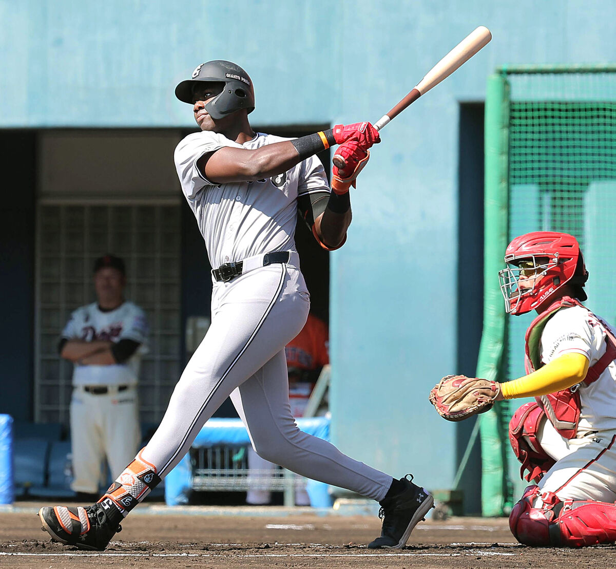 【巨人】ティマが左翼スタンドへ２ランを放って先制！　フェニックスＬ・四国ＩＬ選抜戦