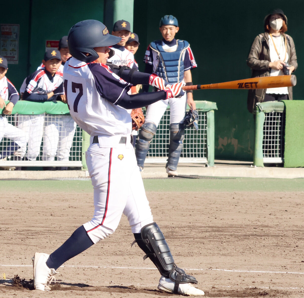 【ボーイズリーグ】札幌北広島が５回コールド勝ちで１０年ぶりＶへ王手　千葉優輝の連続二塁打など主力が仕事きっちり