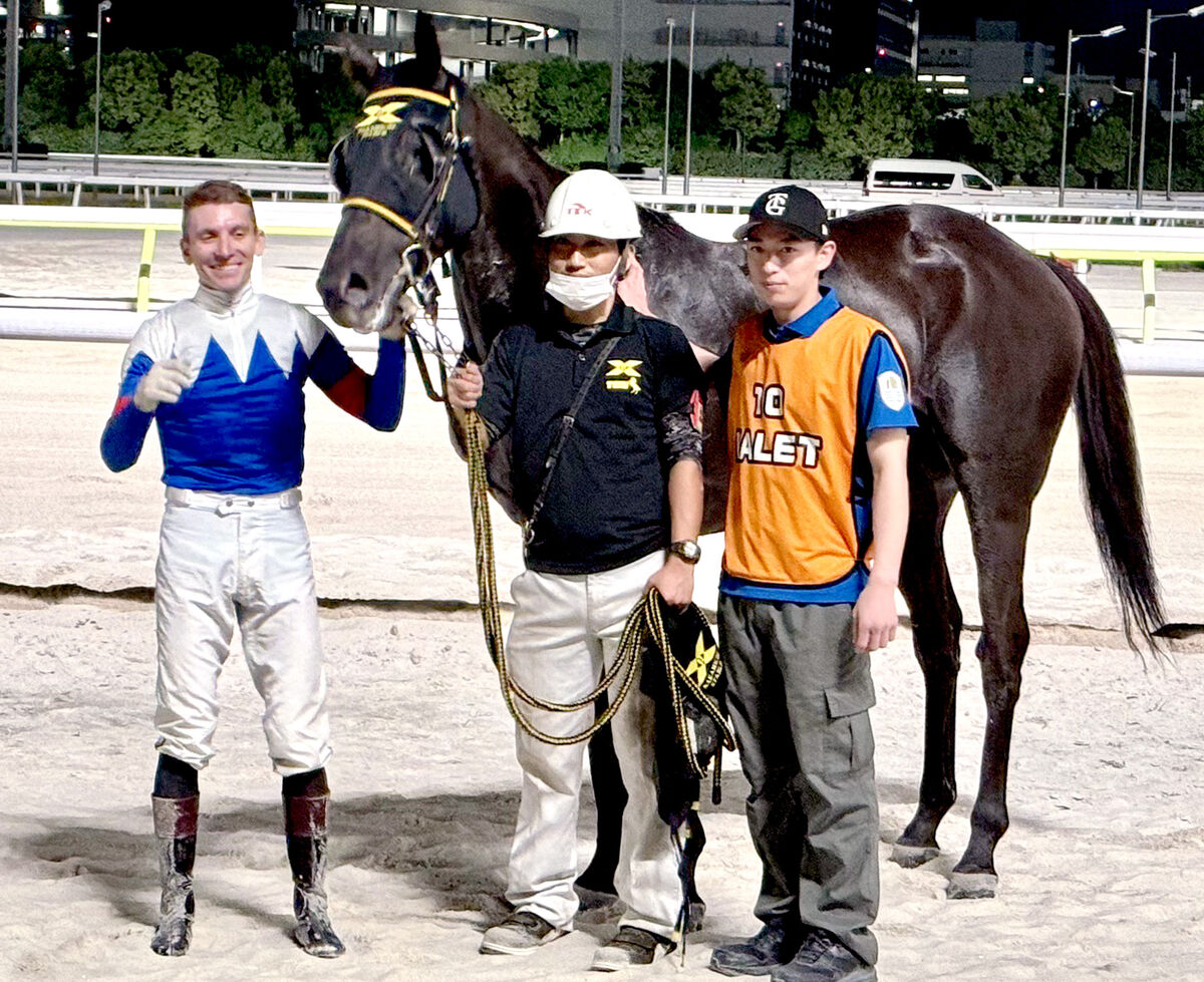 クアトロ騎手が短期免許交付後２戦目でＶ！初日は３戦２勝～大井競馬