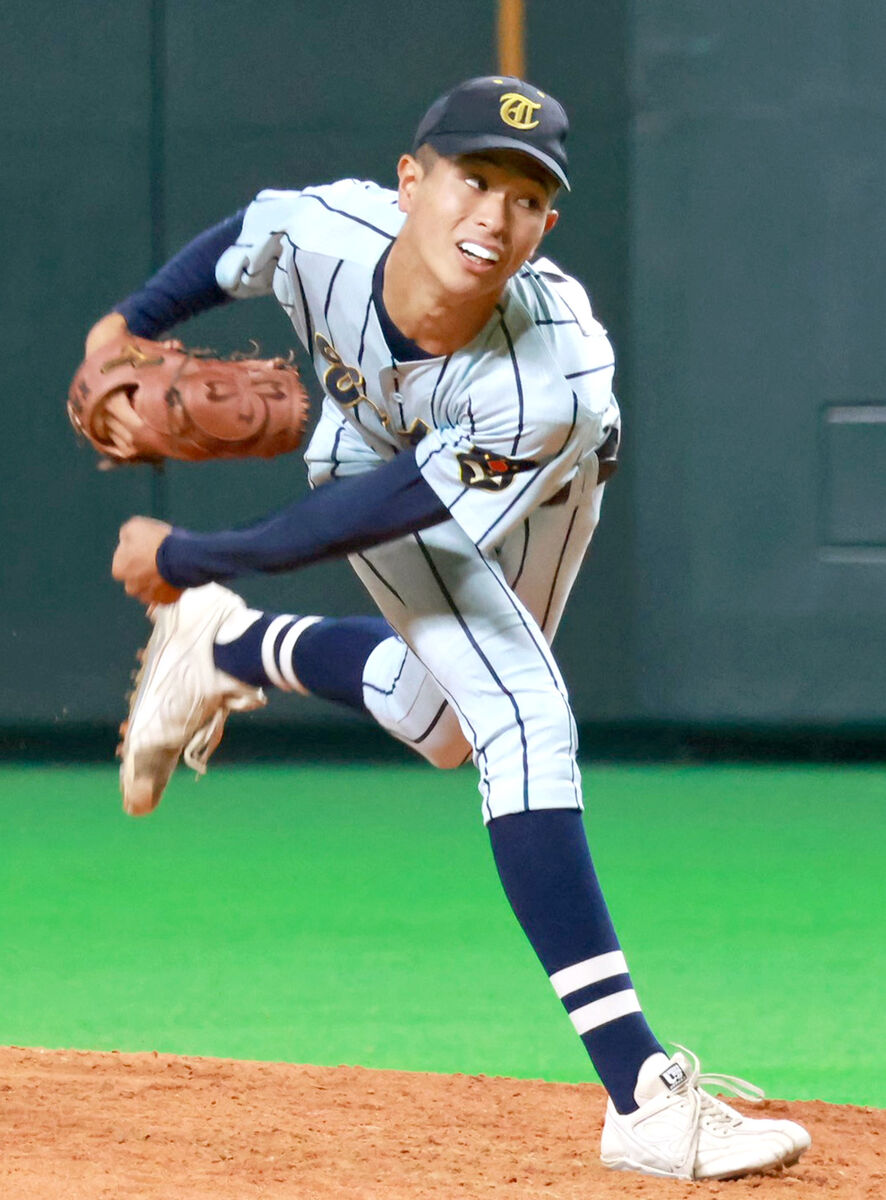 【高校野球】昨秋準Ｖの東海大札幌が初戦突破　最速１４３キロ左腕・矢吹太寛が７回１安打１失点